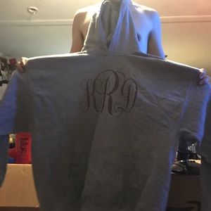 Gray Gildan Hoodie